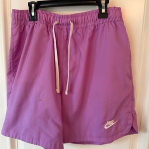 Nike Lavender Sports Shorts